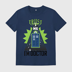 Мужская футболка Trust me, i'm doctor who