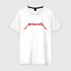 Футболка хлопковая мужская And Justice For All Metallica, цвет: белый