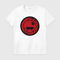 Футболка хлопковая мужская Gurren Lagann, цвет: белый