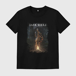 Футболка хлопковая мужская Dark Souls Remastered, цвет: черный