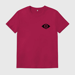Футболка хлопковая мужская Little Nightmares, цвет: маджента