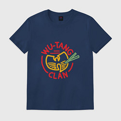 Футболка хлопковая мужская Wu-Tang Clan, цвет: тёмно-синий