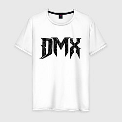 Футболка хлопковая мужская DMX Logo Z, цвет: белый