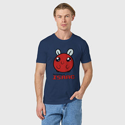 Футболка хлопковая мужская The binding of isaac Monsters, цвет: тёмно-синий — фото 2