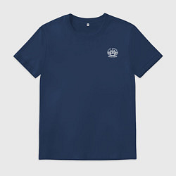 Футболка хлопковая мужская Five Finger Death Punch 5FDP, цвет: тёмно-синий