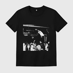 Футболка хлопковая мужская Die Lit, цвет: черный