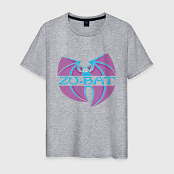 Футболка хлопковая мужская Zu-Bat, цвет: меланж