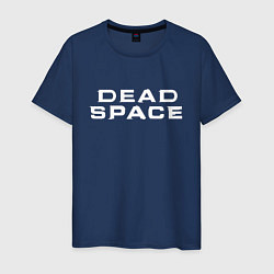 Футболка хлопковая мужская Dead Space, цвет: тёмно-синий