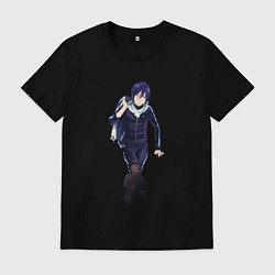Футболка хлопковая мужская Норагами Мангака Рендерин, цвет: черный