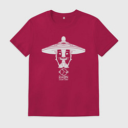 Футболка хлопковая мужская Storm Spirit из Доты 2, цвет: маджента