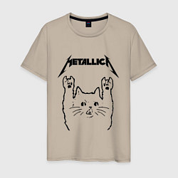 Мужская футболка METALLICA МЕТАЛЛИКА