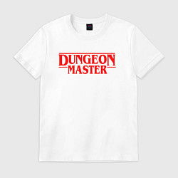 Футболка хлопковая мужская DUNGEON MASTER ГАЧИМУЧИ, цвет: белый