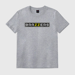 Футболка хлопковая мужская Brazzers, цвет: меланж