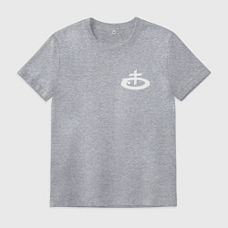 Футболка хлопковая мужская OBLADAET P7AY3R5, цвет: меланж