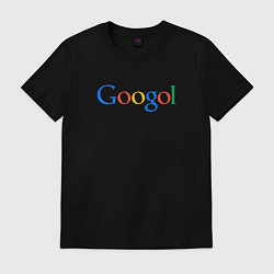 Футболка хлопковая мужская Гоголь Googol, цвет: черный