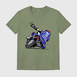 Мужская футболка Yamaha racing team Racer