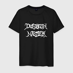 Футболка хлопковая мужская Brutal Dungeon Master, цвет: черный