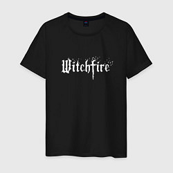 Футболка хлопковая мужская Witchfire, цвет: черный