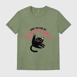 Футболка хлопковая мужская Razzle Dazzle, цвет: авокадо