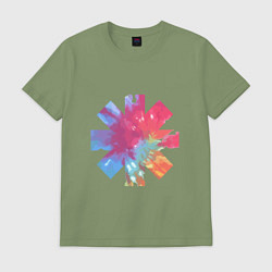 Футболка хлопковая мужская RHCP Color, цвет: авокадо