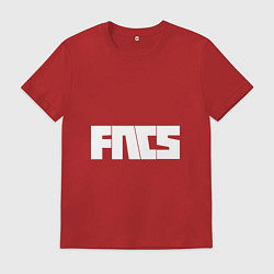 Футболка хлопковая мужская Киберспортивный, цвет: красный