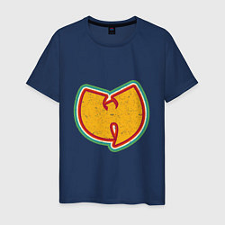 Футболка хлопковая мужская Wu-Tang Colors, цвет: тёмно-синий