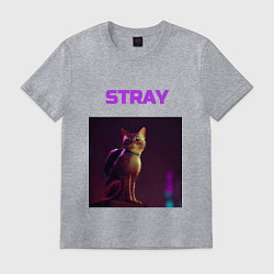 Футболка хлопковая мужская STRAY HK Project, цвет: меланж