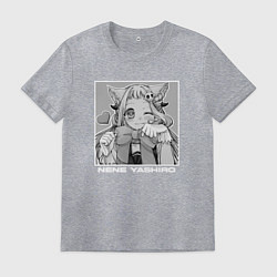 Футболка хлопковая мужская Милая Нэнэ - Туалетный мальчик Ханако кун, цвет: меланж