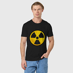 Футболка хлопковая мужская Atomic Nuclear, цвет: черный — фото 2