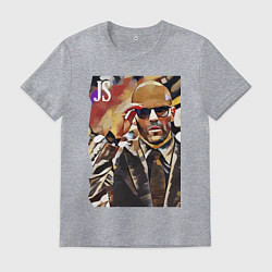 Мужская футболка Jason Statham - кинозвезда