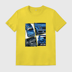 Мужская футболка Mercedes-Benz G63 AMG Gelandewagen V1