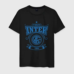 Футболка хлопковая мужская Forza Inter, цвет: черный