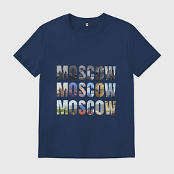 Мужская футболка Moscow - Москва