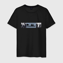 Футболка хлопковая мужская Depeche Mode - Delta Machine merch, цвет: черный