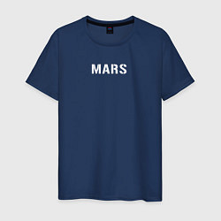 Футболка хлопковая мужская Mars 30STM, цвет: тёмно-синий