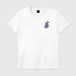 Футболка хлопковая мужская Оружие Нанами - Магическая битва, цвет: белый