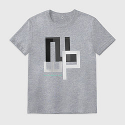 Футболка хлопковая мужская Depeche Mode - Remixes 2, цвет: меланж