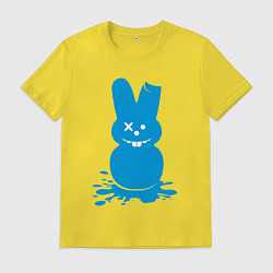Футболка хлопковая мужская Blue bunny, цвет: желтый
