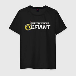 Футболка хлопковая мужская Xdefiant logo, цвет: черный