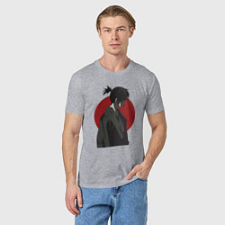 Футболка хлопковая мужская Nogarami Ято, цвет: меланж — фото 2