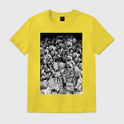 Футболка хлопковая мужская Сага о Винланде Торфинн воин, цвет: желтый