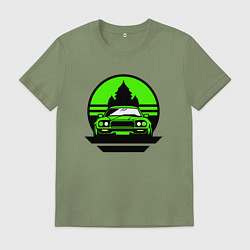 Мужская футболка Nissan skyline retro style