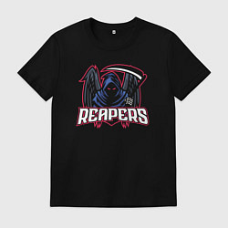 Футболка хлопковая мужская Reapers, цвет: черный
