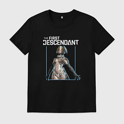 Футболка хлопковая мужская The First Descendant - Armor, цвет: черный