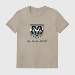 Мужская футболка Додж лого