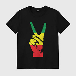 Мужская футболка Jamaica peace