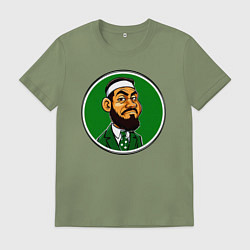 Мужская футболка Бостон Селтикс Браун