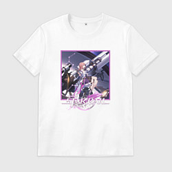 Футболка хлопковая мужская Аста, цвет: белый