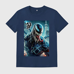 Мужская футболка Venom in New York city - ai art fantasy