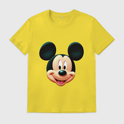 Мужская футболка Mickey mouse head